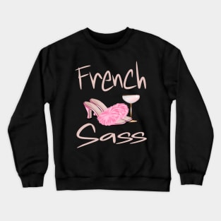 Cute Funny French Teacher Appreciation Graduation For Women Girls Crewneck Sweatshirt